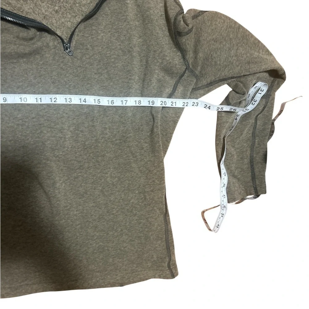 Kuhl Revel 1/4 Zip Pullover XL Oatmeal Heather Fleece Performance Outdoor